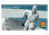 Copper State Models personel F32-071 Un aviateur français sautant de son Nieuport 1/32