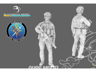 Blacksnake Model figurine FR-09 Soldat Français Opération Barkhane Task Force Takuba figurine 9 1/35