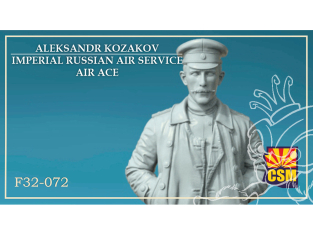 Copper State Models Figurine F32-072 Alexandre Kozakov As de l'aviation du Service aérien impérial russe 1/32