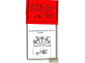 Copper State Models Avion A32-182 Instruments ensemble de jauges Allemandes 1/32