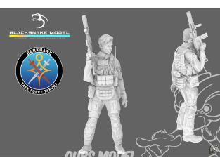 Blacksnake Model figurine FR-10 Soldat Français Opération Barkhane Task Force Takuba figurine 10 1/35