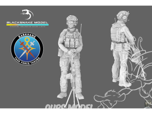Blacksnake Model figurine FR-12 Soldat Français Opération Barkhane Task Force Takuba figurine 12 1/35