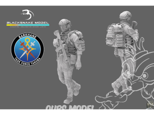 Blacksnake Model figurine FR-14 Soldat Français Opération Barkhane Task Force Takuba figurine 14 1/35