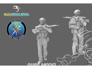 Blacksnake Model figurine FR-15 Soldat Français Opération Barkhane Task Force Takuba figurine 15 1/35