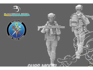 Blacksnake Model figurine FR-16 Soldat Français Opération Barkhane Task Force Takuba figurine 16 1/35