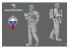 Blacksnake Model figurine SAS-02 Soldat Français 1er RPIMA figurine 2 1/35
