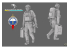 Blacksnake Model figurine SAS-04 Soldat Français 1er RPIMA figurine 4 1/35