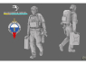 Blacksnake Model figurine SAS-04 Soldat Français 1er RPIMA figurine 4 1/35