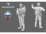 Blacksnake Model figurine SAS-06 Soldat Français 1er RPIMA figurine 6 1/35