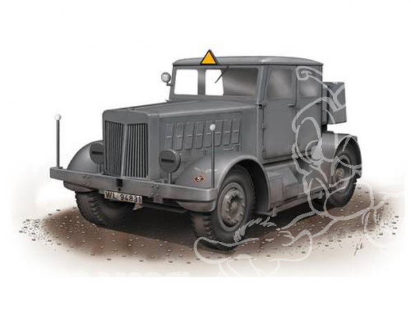 Special Hobby maquette militaire 72001 TRACTEUR SS-100/ST-100W Schwerer Radschlepper 1/72