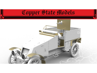 Copper State Models maquettes militaire A35-007 Ensemble de photodécoupe pour Modele 1914 (Type ED) Française 1/35