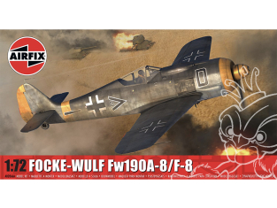 AIRFIX maquettes avion A02066A Focke-Wulf Fw190A-8/F-8 1/72