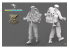 Blacksnake Model figurine K-08 Soldat Commando Kieffer figurine 8 Chef de groupe 1/35