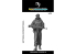 Blacksnake Model figurine K-08 Soldat Commando Kieffer figurine 8 Chef de groupe 1/35