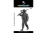 Blacksnake Model figurine K-11 Soldat Commando Kieffer figurine 11 Mitrailleur Bren 1/35