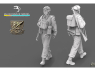 Blacksnake Model figurine K-13 Soldat Commando Kieffer figurine 13 Opérateur radio 1/35