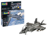 Revell maquette avion 63799 Model Set Maquette Lockheed Martin® F-35®A Lightning II® avec accessoires de base 1/72