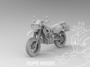 Blacksnake Model maquette militaire BIKE_01 Moto forces spéciales Françaises 1/35