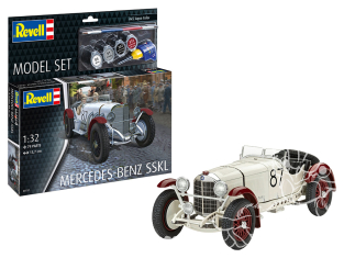 Revell maquette voiture 67737 Model Set Mercedes-Benz SSKL avec accessoires de base 1/32