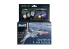 Revell maquette avion 63782 Model Set Grumman F-14A Tomcat avec accessoires de base 1/144