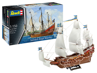 REVELL maquette bateau 05414 Navire de guerre royal suédois « Vasa » 1/150