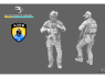 Blacksnake Model figurine UKR1/09-03 Soldat AZOV SF-03 1/9