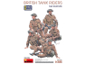 Mini Art maquette militaire 35496 Fantassin britanniques sur chars nord-ouest de l'Europe Têtes en résine 1/35