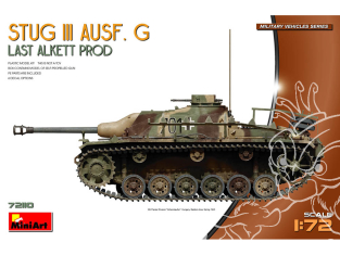 Mini Art maquette militaire 72110 StuG III Ausf. G Last Alkett Prod 1/72