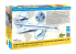 Zvezda maquette avion 7045 Avion de ligne supersonique soviétique Tu-144 1/144