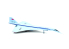 Zvezda maquette avion 7045 Avion de ligne supersonique soviétique Tu-144 1/144