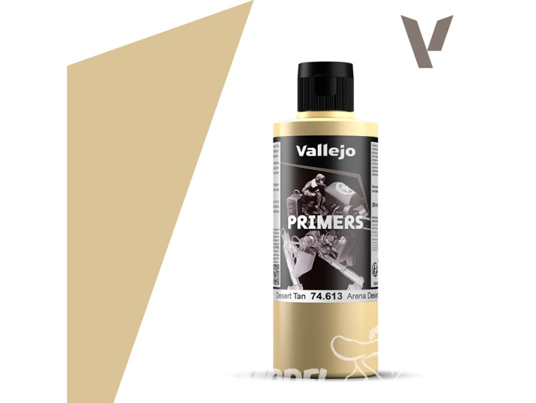 Vallejo Surface Primer 74613 Appret acrylique Desert Tan 200ml