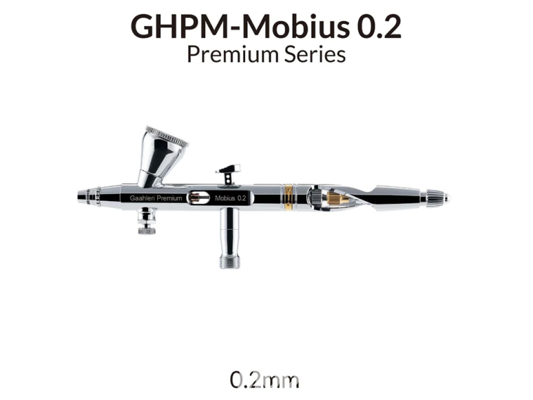 Gaahleri aérographe 40850 Série Premium GHPM-Mobius 0,2mm