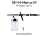 Gaahleri aérographe 43004 Série Premium GHPM-Mobius SP 0,3mm & 0,5mm