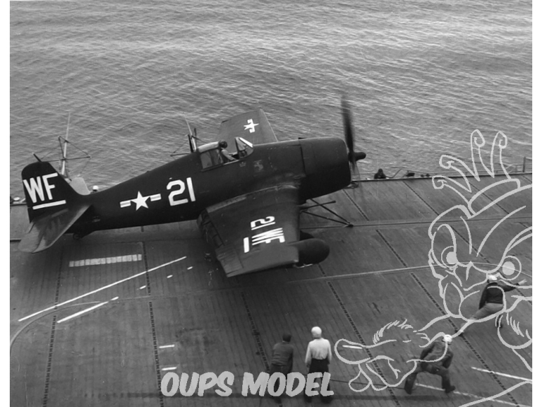 Laser Model Graver MA-19 Ascenseur des porte-avions d'escorte en bois 1/48