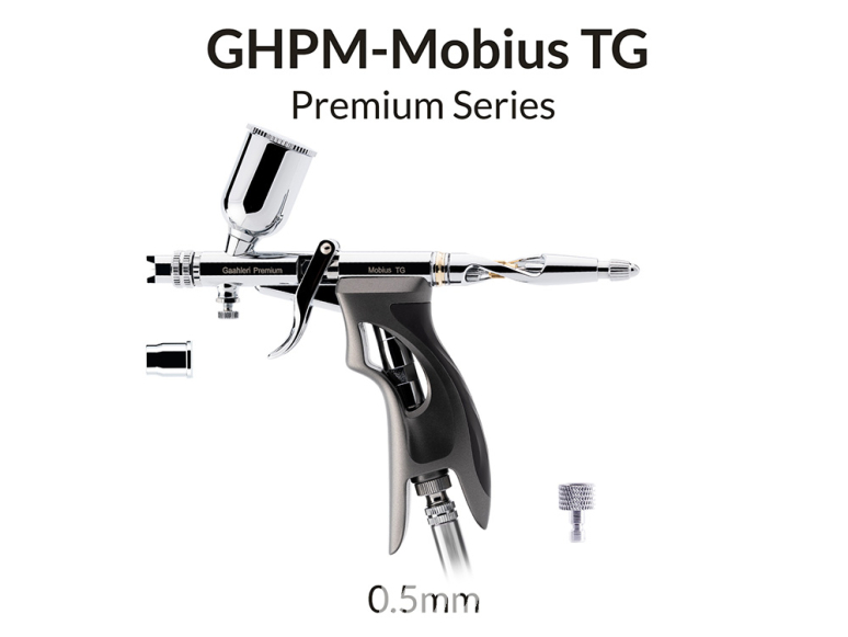 Gaahleri aérographe 44070 Série Premium GHPM-Mobius TG 0,5mm