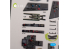 Kelik Decals 3D K72131 Super Etendard Autocollants 3D intérieurs pour kit Academy 1/72