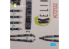 Kelik Decals 3D K72132 UH-2C SEASPRITE - décalcomanies 3D intérieures pour kit Clear Prop 1/72