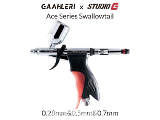 Gaahleri aérographe 42588 GHAC-Swallowtail & StudioG Ace Series 0,28mm & 0,5mm & 0,7mm