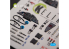 Kelik Decals 3D K72145 Me 163 B/S Komet Autocollants 3D intérieurs pour kit Hobby 2000/Academy 1/72