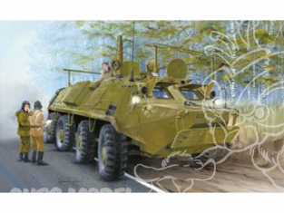 Trumpeter maquette militaire 01576 BTR-60P / BTR-60PU ( 2 en 1) 1/35