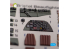 Kelik Decals 3D K72150 Bristol Beauhfighter TF.X Décalcomanies 3D intérieures pour kit Airfix 1/72