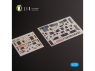 Kelik Decals 3D K72152 Autocollants 3D intérieurs F-14B pour kit GWH 1/72