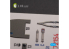 Kelik Decals 3D K72154 P-40K Décalcomanies 3D intérieures pour kit Special Hobby 1/72