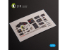 Kelik Decals 3D K72158 AVRO LANCASTER B.III Autocollants 3D intérieurs pour kit Airfix 1/72