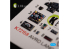 Kelik Decals 3D K72158 AVRO LANCASTER B.III Autocollants 3D intérieurs pour kit Airfix 1/72