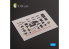 Kelik Decals 3D K72159 Autocollants 3D intérieurs ARMSTRONG WHITWORTH WHITLEY MK.V pour kit Airfix 1/72