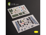 Kelik Decals 3D K32024 Autocollants 3D intérieurs Mirage 2000C pour kit de modèles Kitty Hawk/Zimi 1/32