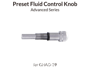Gaahleri aérographe 41109 Bouton de contrôle de fluide préréglé pour GHAD-39 Advanced Series