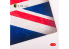 Kelik KS48030 Drapeau du Royaume-Uni Acrylique 3 mm (410 x 270 mm) (410 g) 1/48