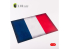 Kelik KS48029 Drapeau Français Acrylique 3 mm (410 x 270 mm) (410 g) 1/48